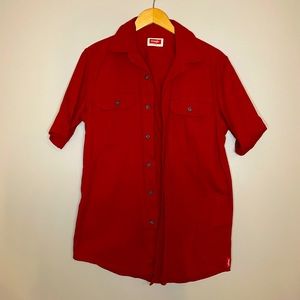Wrangler Short Sleeve Button Up Shirt